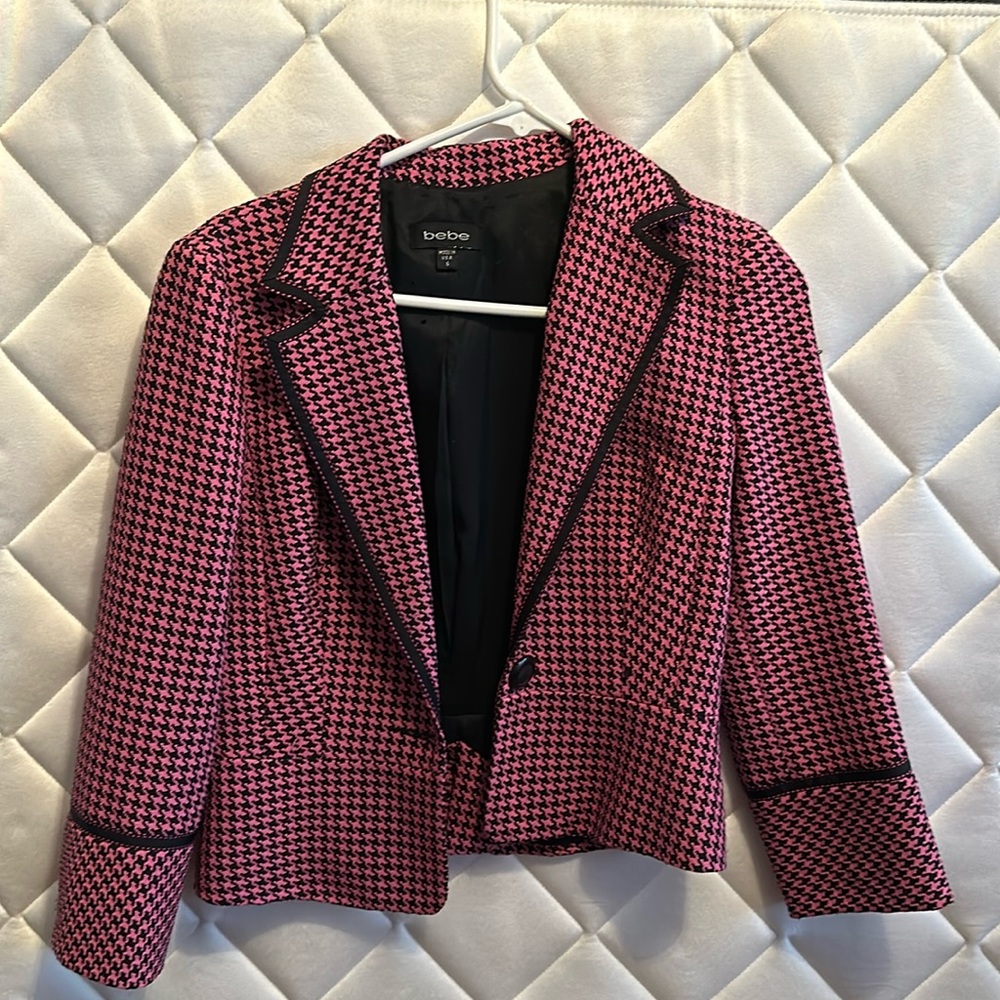 Bebe jacket. I will be taking this post down shortly!